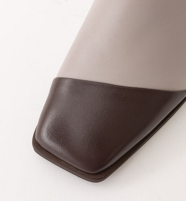 AU BANNISTER「スクエアトゥ 甲深パンプス」|パンプス|