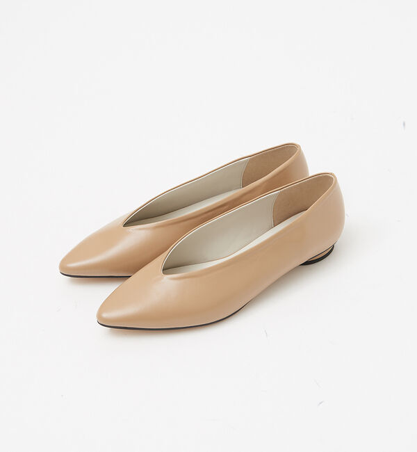 AU BANNISTER「【LAROUTE】ソフトポインテッドパンプス」|パンプス|ベージュ