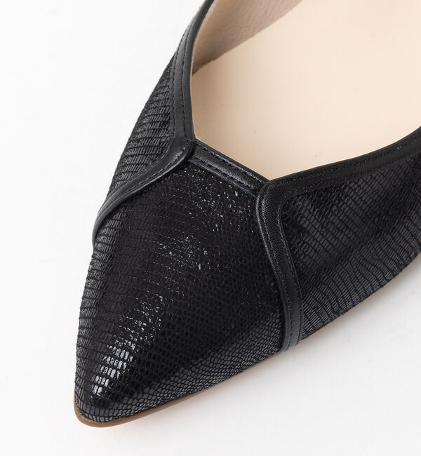 AU BANNISTER「ELDER ポインテッド フラットパンプス」|パンプス|