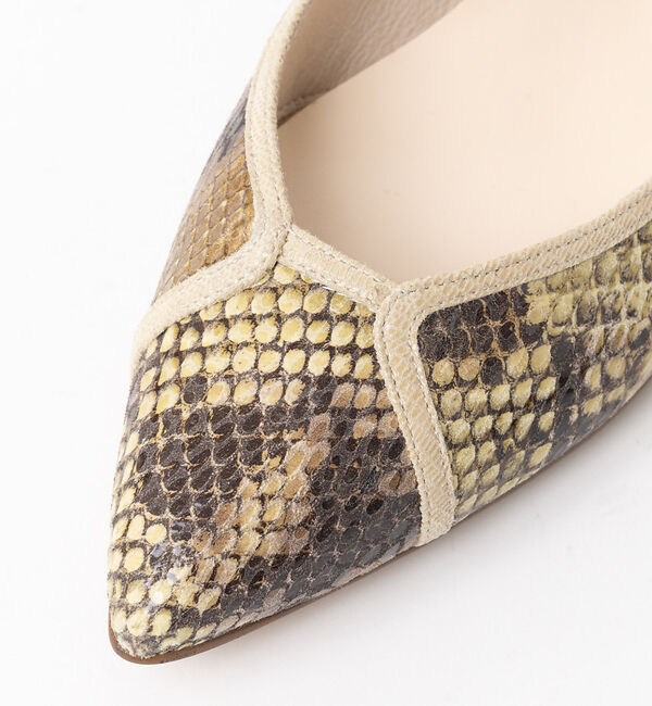 AU BANNISTER「ELDER ポインテッド フラットパンプス」|パンプス|