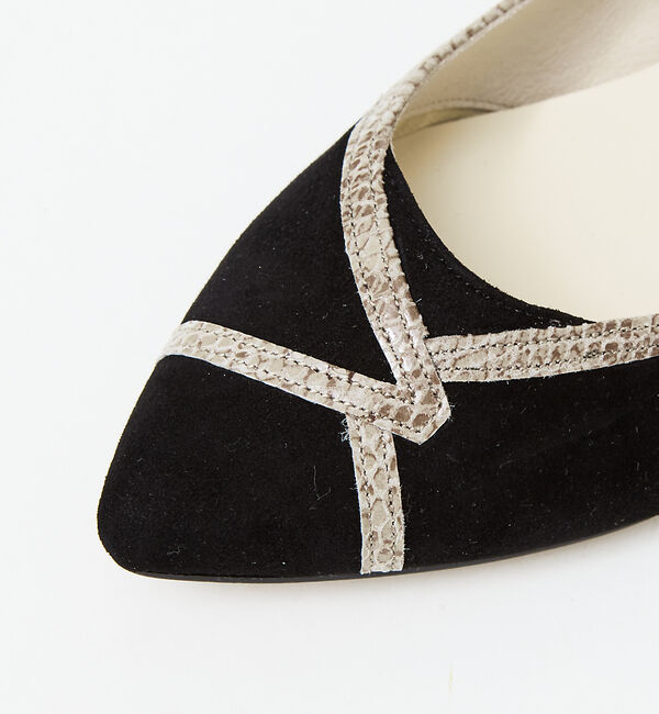 AU BANNISTER「ボロネーゼ ポインテッド フラット パンプス」|パンプス|