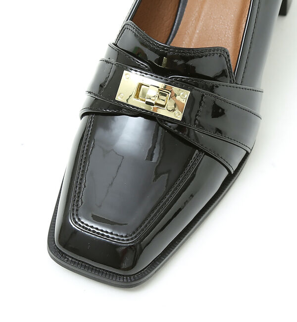 AU BANNISTER「【晴雨兼用】ヒールアップローファー」|レインシューズ|