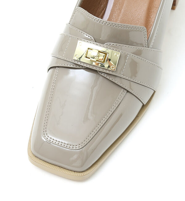 AU BANNISTER「【晴雨兼用】ヒールアップローファー」|レインシューズ|