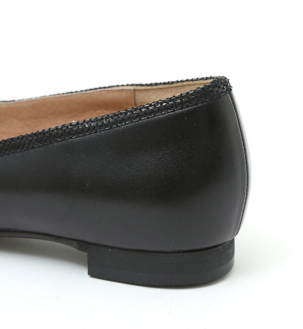 AU BANNISTER「パイピングデザインフラットパンプス」|パンプス|