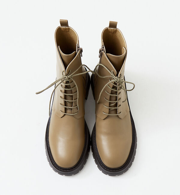 AU BANNISTER「トラックソールレースアップブーツ」|ショートブーツ|