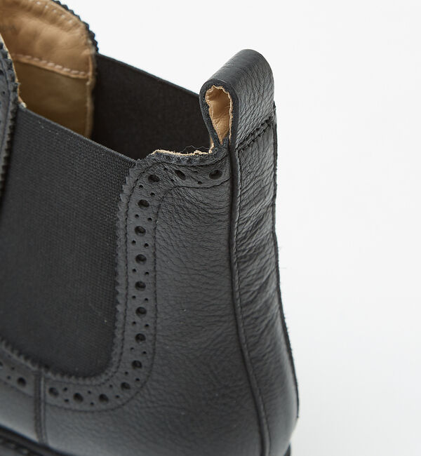 AU BANNISTER「【販売店舗限定】メダリオンサイドゴアショートブーツ」|ショートブーツ|