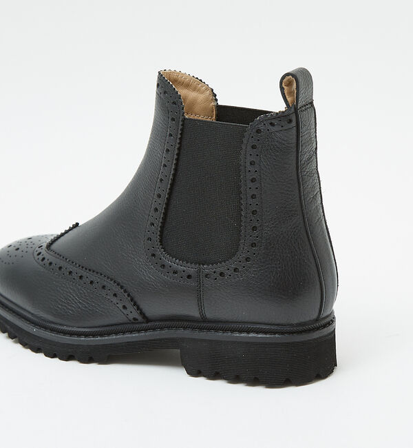 AU BANNISTER「【販売店舗限定】メダリオンサイドゴアショートブーツ」|ショートブーツ|