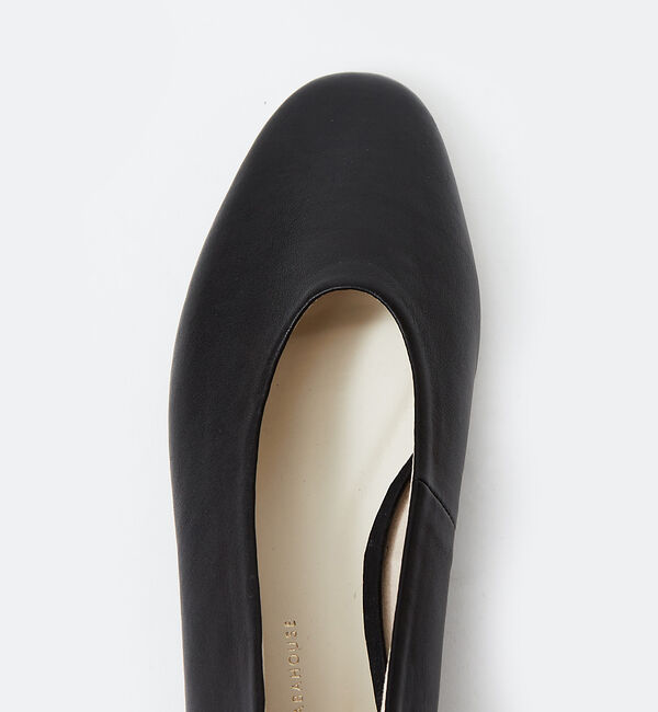 AU BANNISTER「ソフトレザーフラットパンプス」|パンプス|