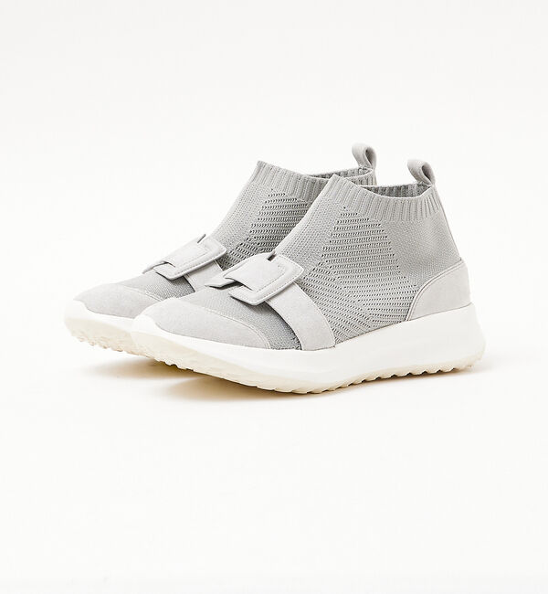 AU BANNISTER「【最高スニーカー】モチーフ付きストレッチシューズ」|スニーカー|