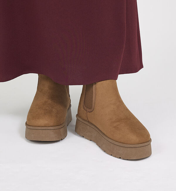 AU BANNISTER「●【MEI / メイ】厚底サイドゴアブーツ」|ショートブーツ|