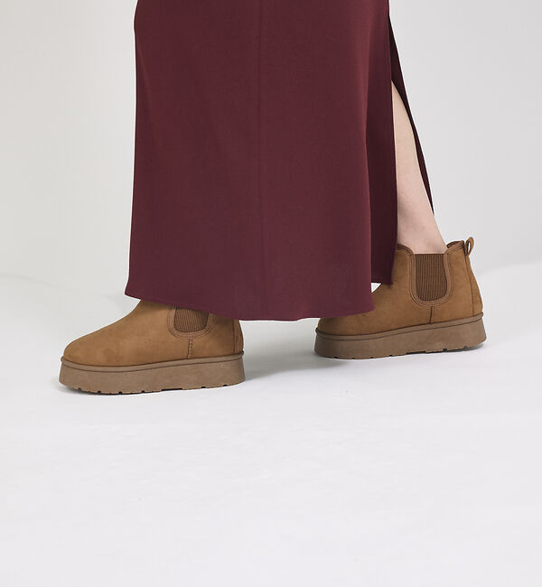 AU BANNISTER「●【MEI / メイ】厚底サイドゴアブーツ」|ショートブーツ|