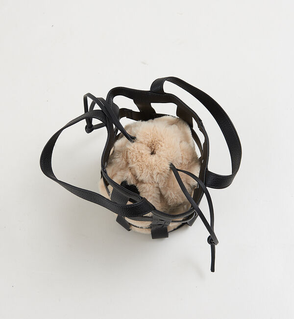 LOWELL things「SOEUR/カゴメッシュファートートBAG」|ハンドバッグ|