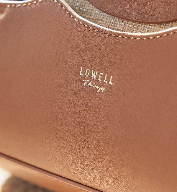 LOWELL things「Corde/レザーウェービーメッシュ2WAYトートバッグ」|トートバッグ|
