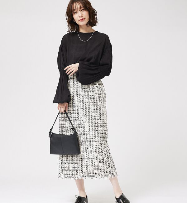 abahouse mavie「キャンディスリーブ2WAYシアーブラウス」|シャツ・ブラウス|