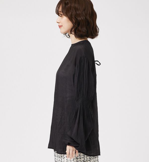 abahouse mavie「キャンディスリーブ2WAYシアーブラウス」|シャツ・ブラウス|