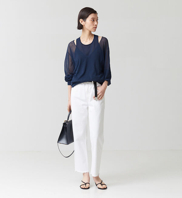 The Store by C' 「【COCUCA】ツインライク レイヤード ニット」|ニット・セーター|