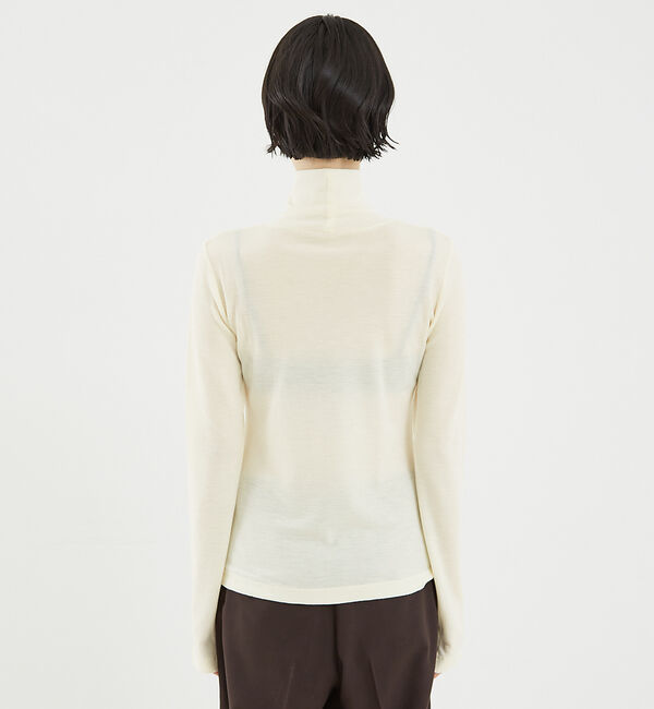 The Store by C' 「【COCUCA】シアージャージタートルプルオーバー」|Tシャツ・カットソー|