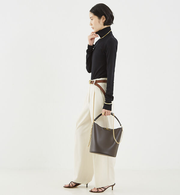 The Store by C' 「【COCUCA】シアージャージタートルプルオーバー」|Tシャツ・カットソー|