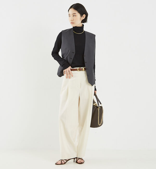 The Store by C' 「【COCUCA】シアージャージタートルプルオーバー」|Tシャツ・カットソー|