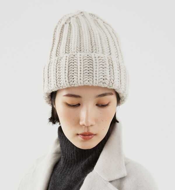 The Store by C' 「【BARNA CASHMERE】カシミヤリブニットキャップ」|その他|