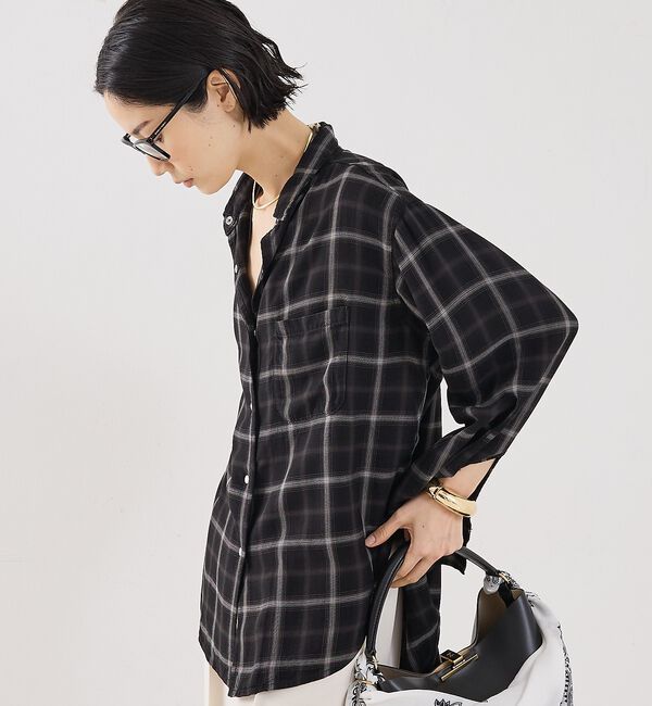 The Store by C' 「【REMI RELIEF】【別注】レーヨンツイルチェックシャツ2【予約】」|シャツ・ブラウス|