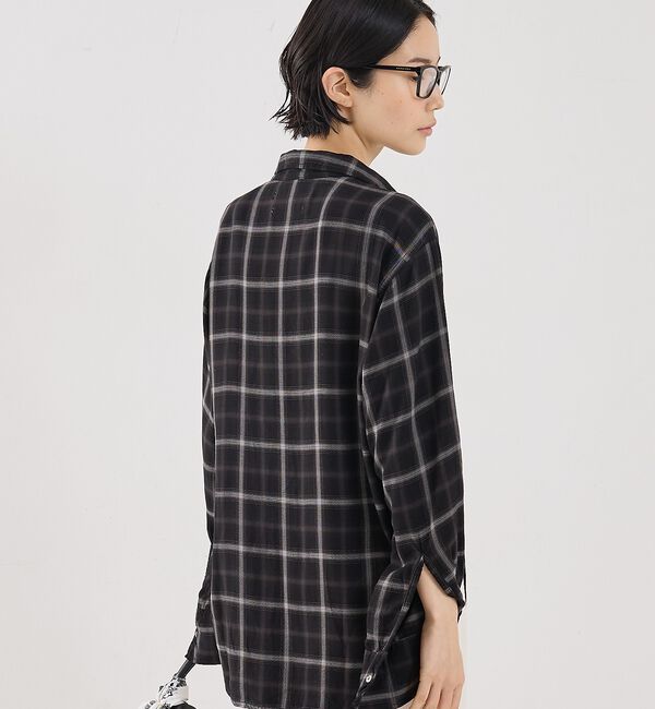 The Store by C' 「【REMI RELIEF】【別注】レーヨンツイルチェックシャツ2【予約】」|シャツ・ブラウス|
