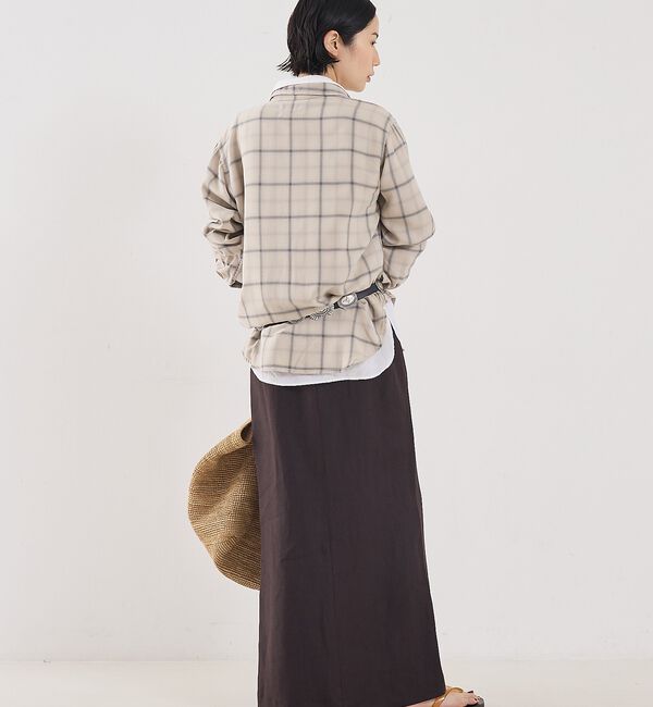 The Store by C' 「【REMI RELIEF】【別注】レーヨンツイルチェックシャツ2【予約】」|シャツ・ブラウス|