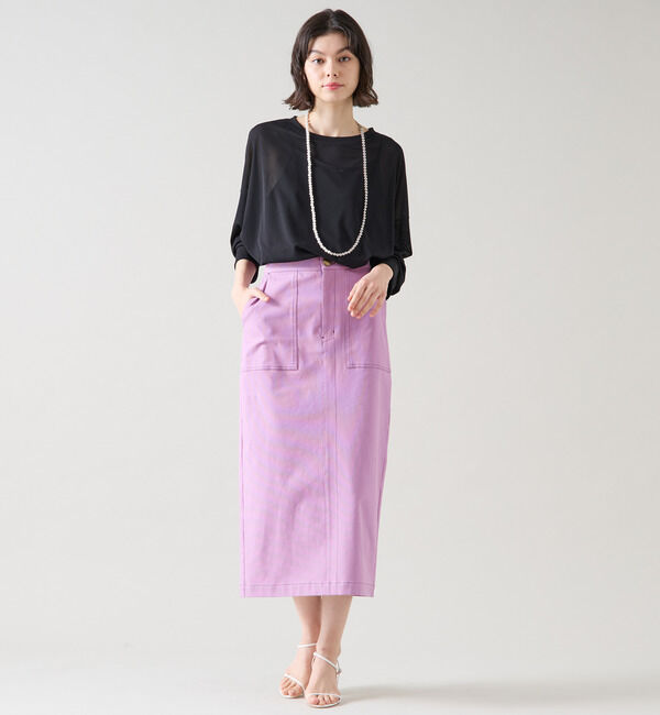 TIARA「シアーオーバーシルエットトップス」|Tシャツ・カットソー|