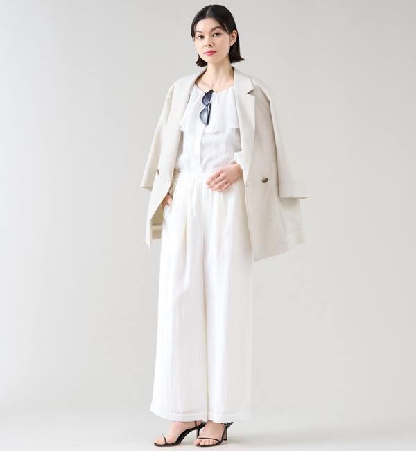 TIARA「イージーギャザーワイドパンツ（セットアップ可）」|その他|