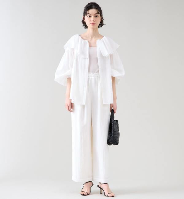 TIARA「イージーギャザーワイドパンツ（セットアップ可）」|その他|
