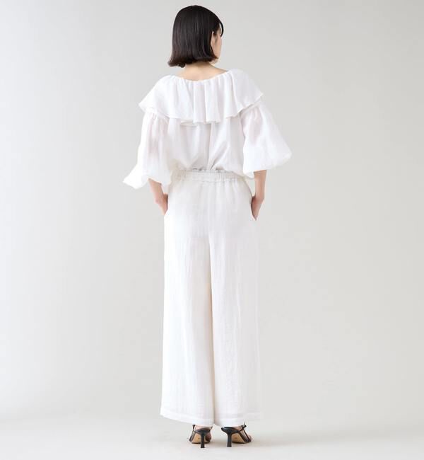 TIARA「イージーギャザーワイドパンツ（セットアップ可）」|その他|