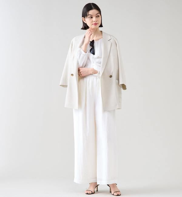 TIARA「イージーギャザーワイドパンツ（セットアップ可）」|その他|