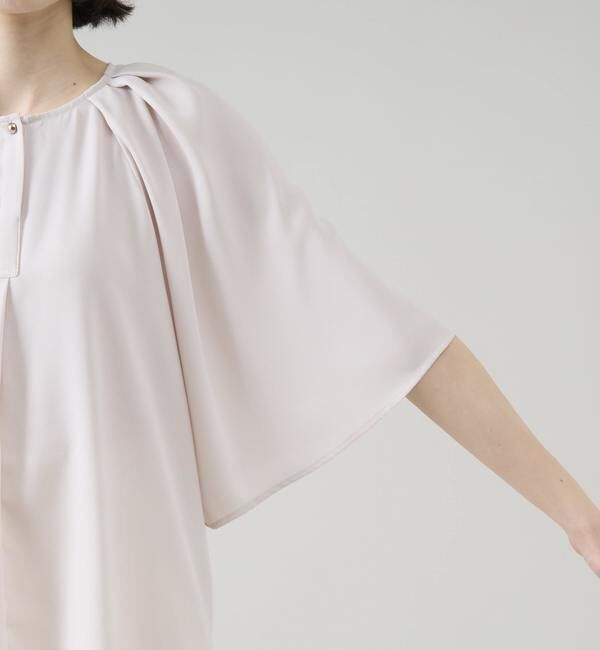 TIARA「ベルスリーブ 2WAYブラウス」|シャツ・ブラウス|