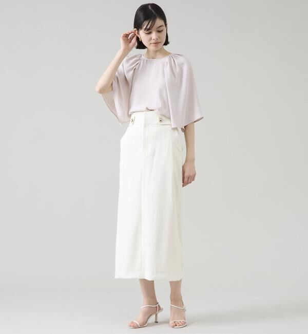 TIARA「ベルスリーブ 2WAYブラウス」|シャツ・ブラウス|