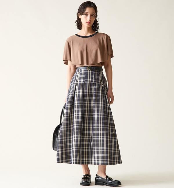 TIARA「ケープカラーニット」|ニット・セーター|