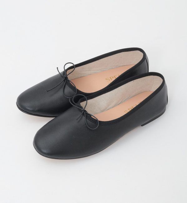 TIARA「【SPELTA/スペルタ】バレエシューズ」|バレエシューズ|ブラック