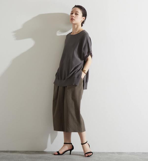 Liesse「ギャザーストレートスカート（セットアップ対応）」|スカート|