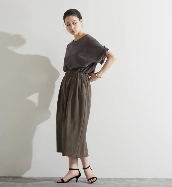 Liesse「ギャザーストレートスカート（セットアップ対応）」|スカート|