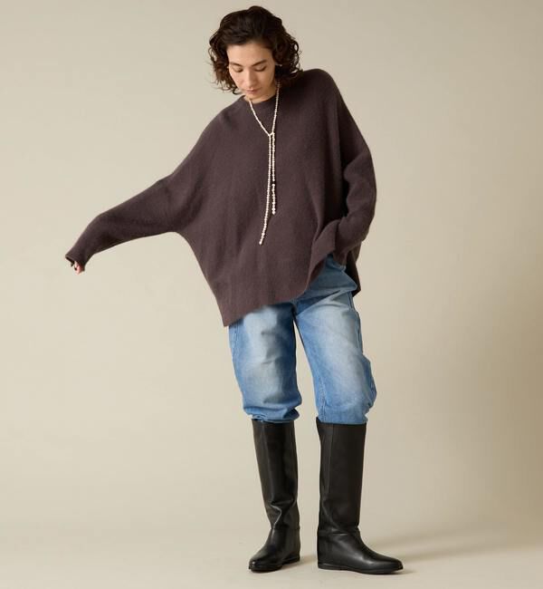 Liesse「フォックスウールビッグニット」|ニット・セーター|