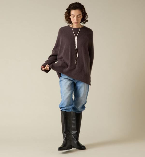 Liesse「フォックスウールビッグニット」|ニット・セーター|