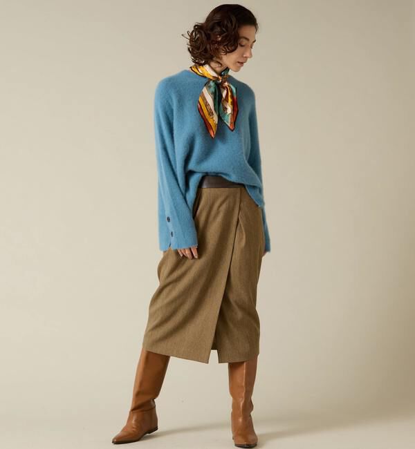 Liesse「フォックスウールビッグニット」|ニット・セーター|