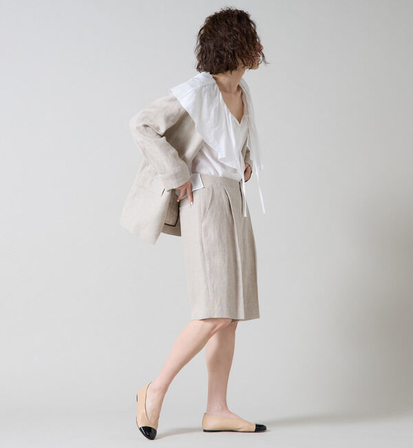 Liesse「ノーカラージャケット」|ノーカラージャケット|