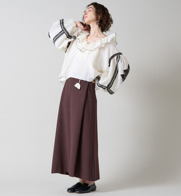 Liesse「Aラインロングスカート」|スカート|