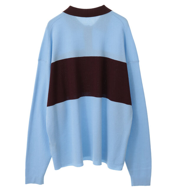 Soffitto「鹿の子編みシアーポロニット」|ニット・セーター|