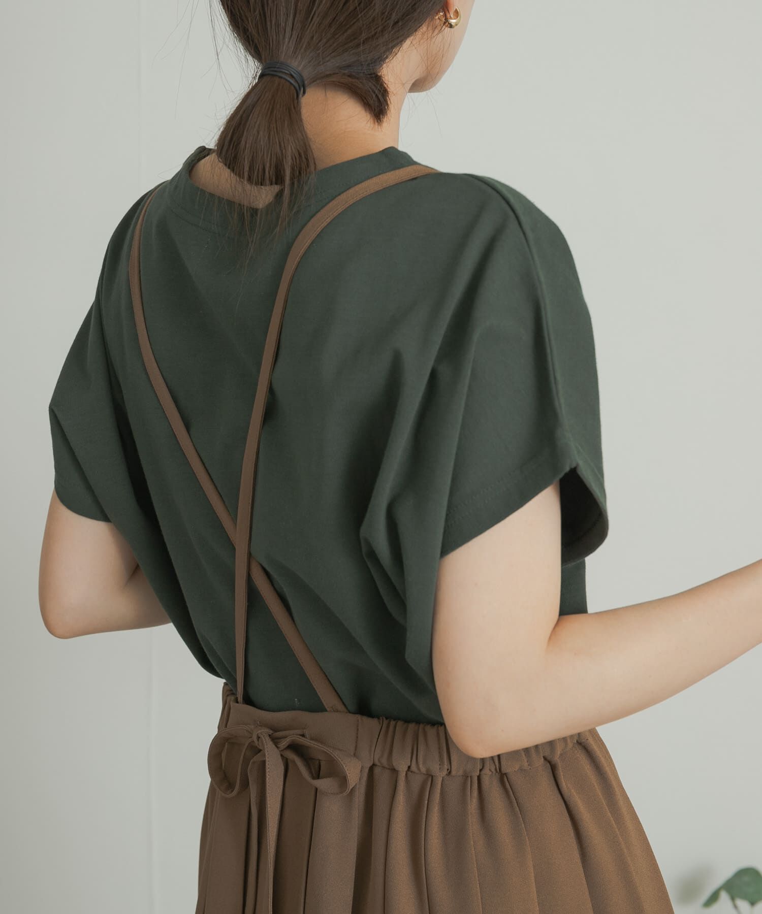 URBAN RESEARCH DOORS「『UR TECH ひやサラクール』ドライコットンボートネックプルオーバー」|Tシャツ・カットソー|