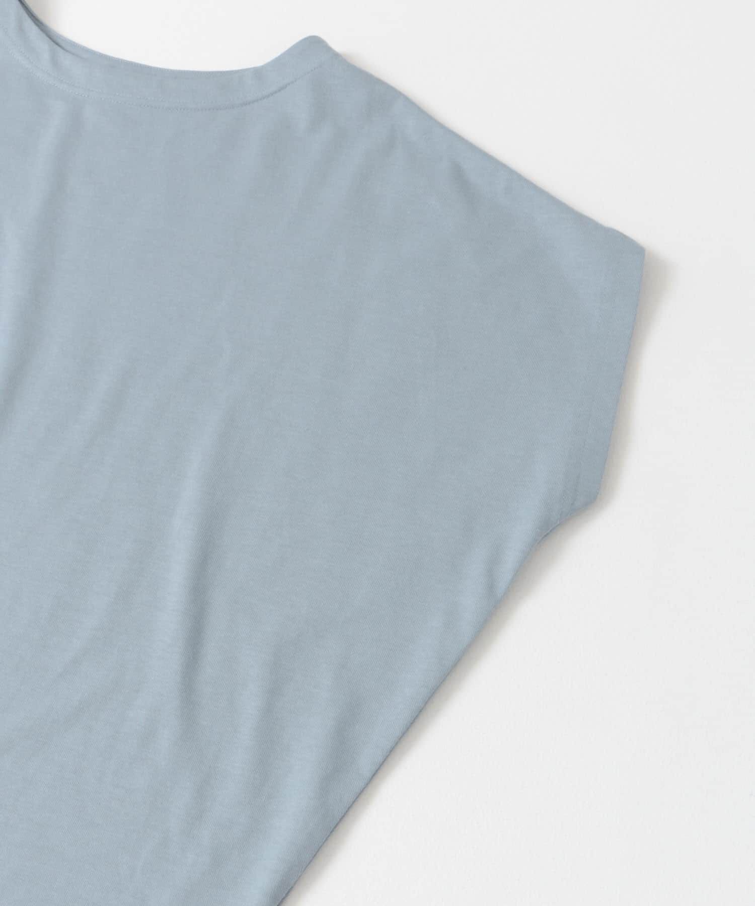 URBAN RESEARCH DOORS「『UR TECH ひやサラクール』ドライコットンボートネックプルオーバー」|Tシャツ・カットソー|