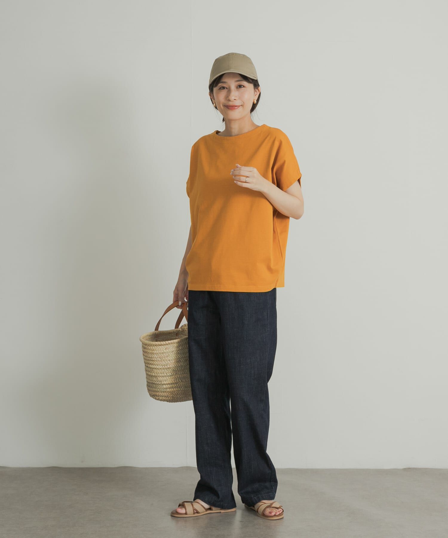 URBAN RESEARCH DOORS「『UR TECH ひやサラクール』ドライコットンボートネックプルオーバー」|Tシャツ・カットソー|