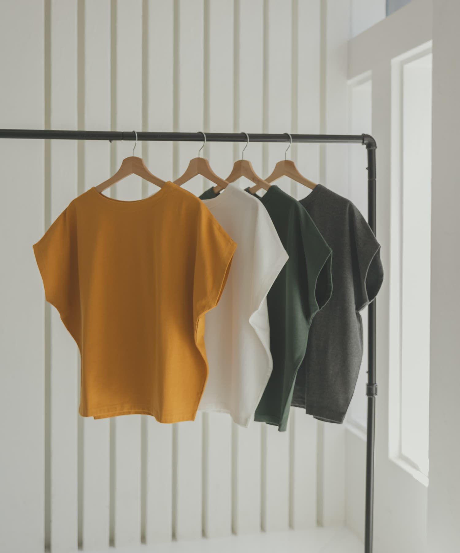 URBAN RESEARCH DOORS「『UR TECH ひやサラクール』ドライコットンボートネックプルオーバー」|Tシャツ・カットソー|