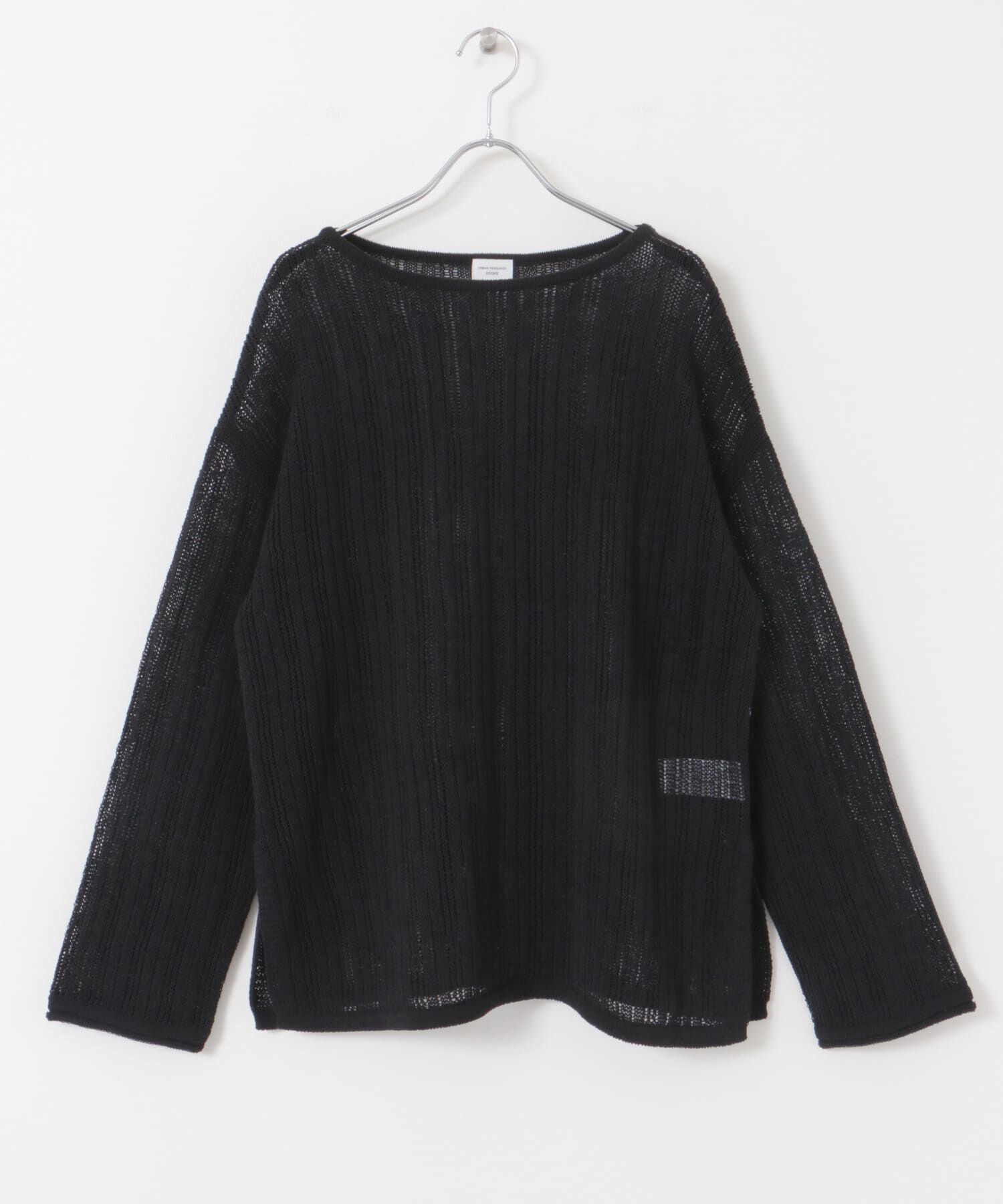 URBAN RESEARCH DOORS「ウォッシャブル透かし編みニット」|ニット・セーター|