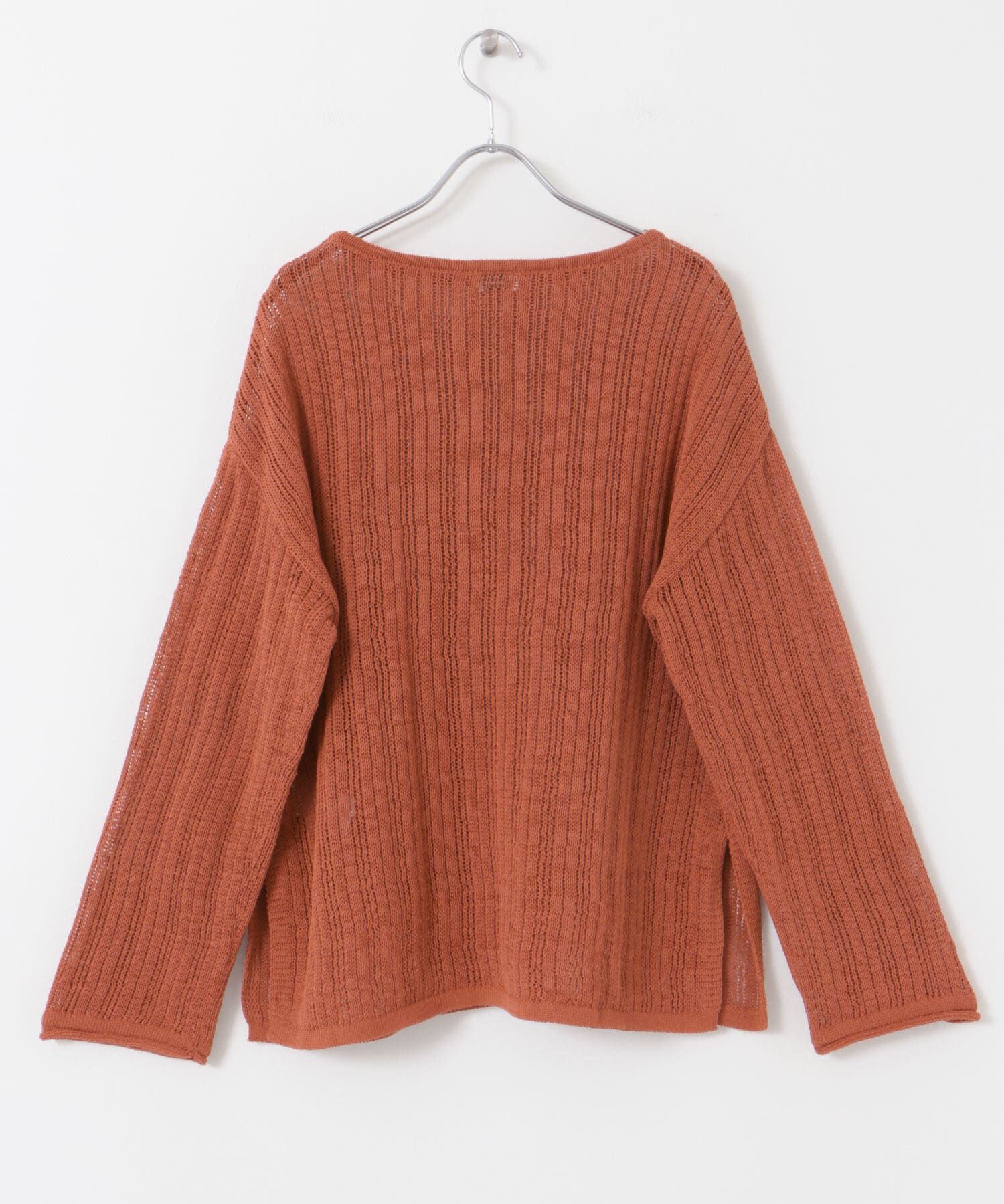 URBAN RESEARCH DOORS「ウォッシャブル透かし編みニット」|ニット・セーター|